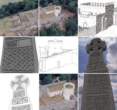 Click for examples of how creative 3d visualisations can be used for heritage interpretation